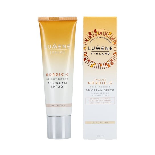 

Крем для лица осветляющий SPF20 Light/Medium, 30 мл LUMENE, VALO, BB-
