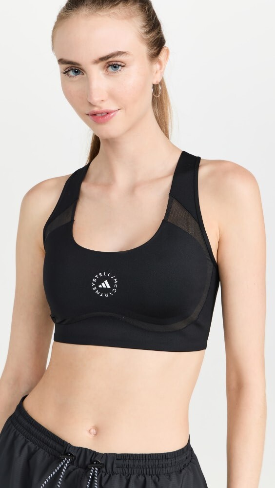 

Бюстгальтер adidas by Stella McCartney TruePurpose Power Impact, черный