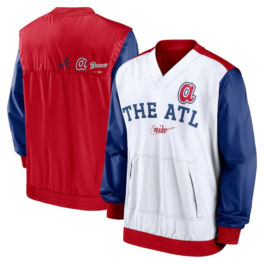 

Куртка Nike Atlanta Braves, белый
