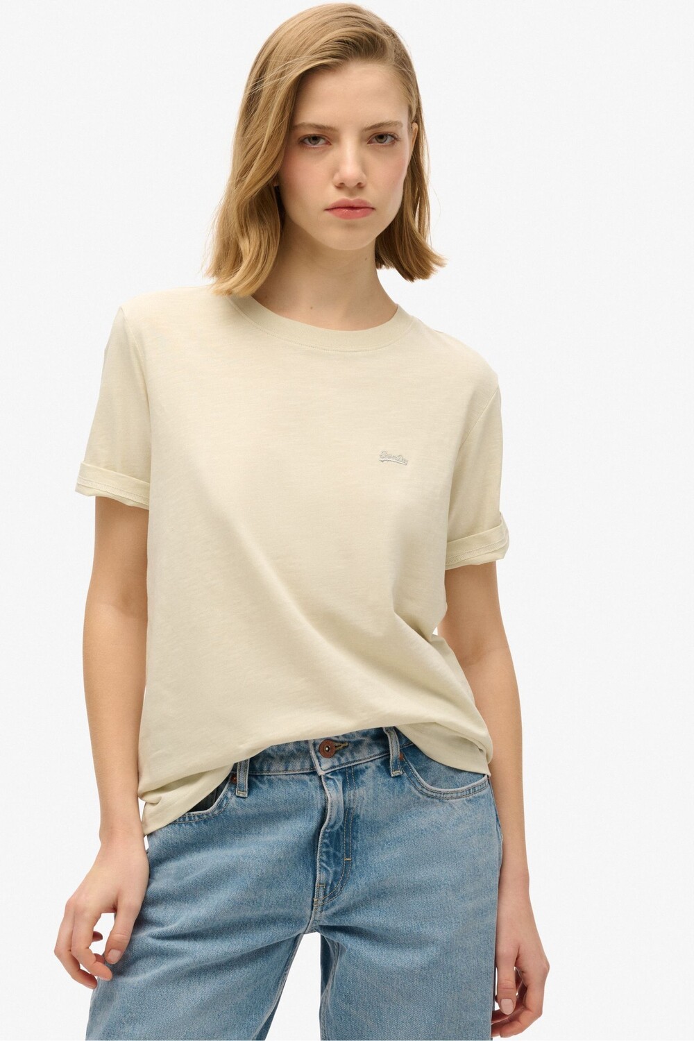 

Футболка с логотипом Essential Superdry, белый