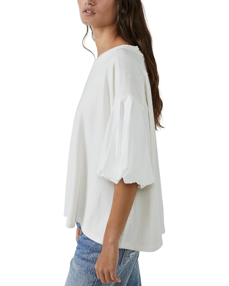 

Футболка Free People Blossom Tee, цвет Optic White