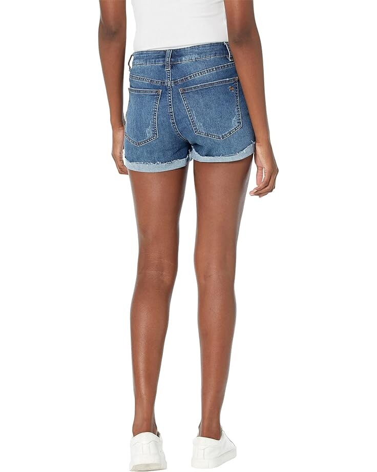 

Шорты Southern Tide Hayes High-Waisted Denim Shorts, цвет Medium Indigo