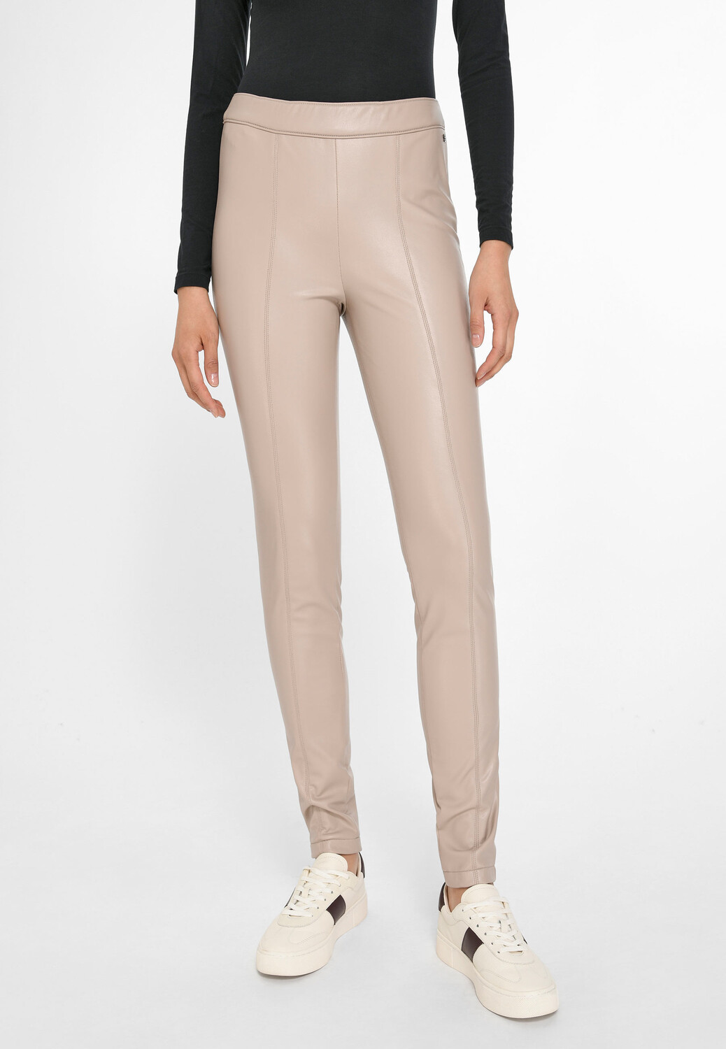 Брюки Basler Lederimitathose Trousers, светло-серый