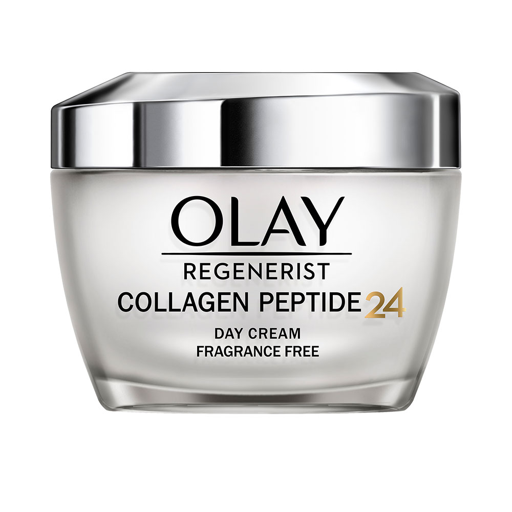 Крем против морщин Regenerist collagen peptide24 day cream Olay, 50 мл увлажняющая сыворотка для ухода за лицом regenerist vitamin c aha 24 serum olay 40 мл