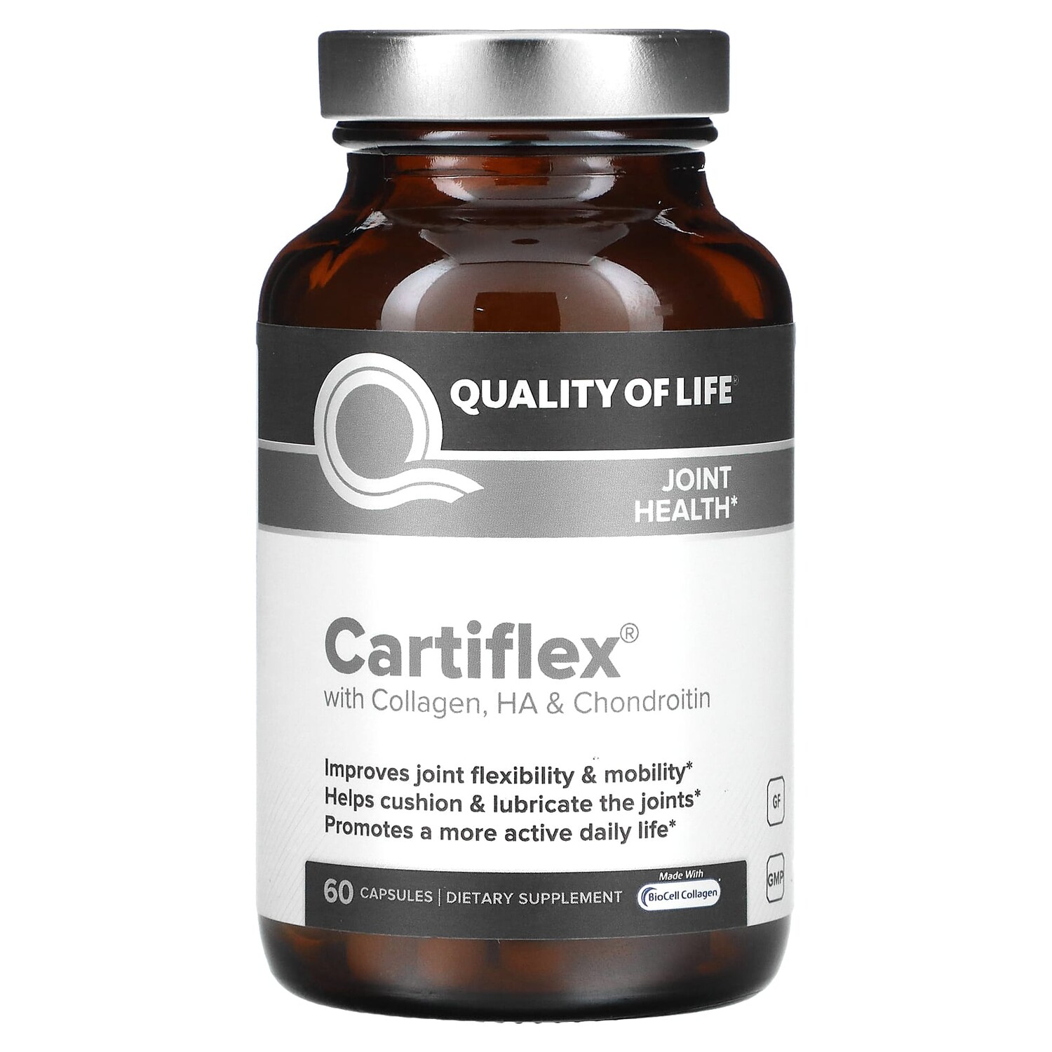

Cartiflex, 60 капсул, Quality of Life Labs