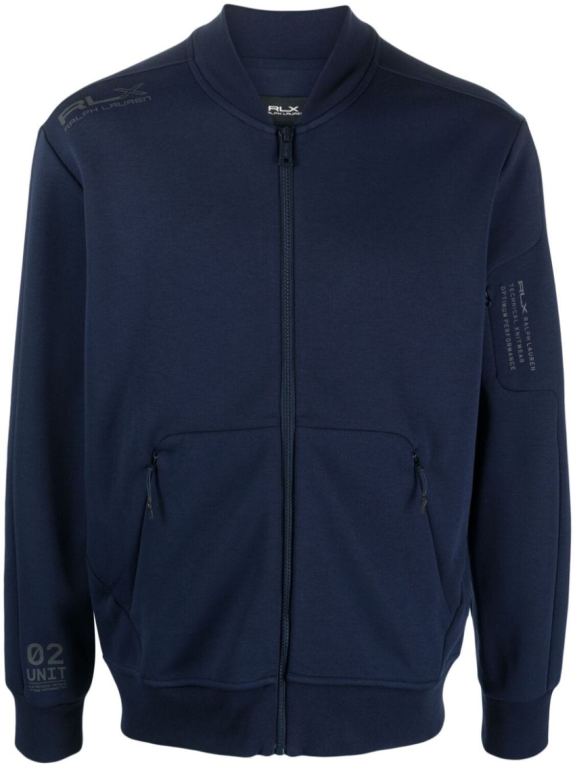 

RLX Ralph Lauren бомбер с воротником-стойкой, синий