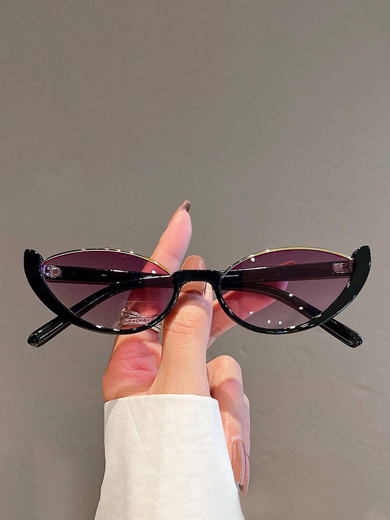 1 пара женских солнцезащитных очков «кошачий глаз» для лета и аксессуаров для путешествий модные очки кошачий глаз