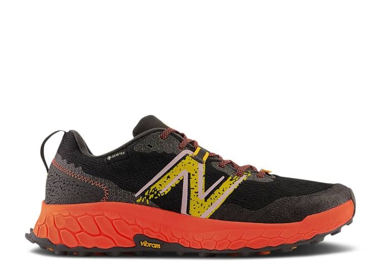 

Кроссовки New Balance FRESH FOAM X HIERRO V7 GORE-TEX 2E WIDE 'BLACKTOP HOT MARIGOLD', черный