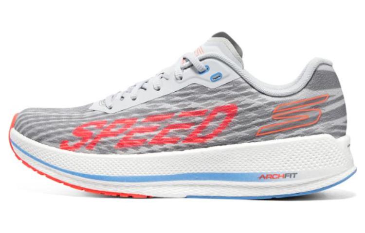 

Кроссовки для бега Go Run Razor 4 женские, среднего размера, серые/синие Skechers