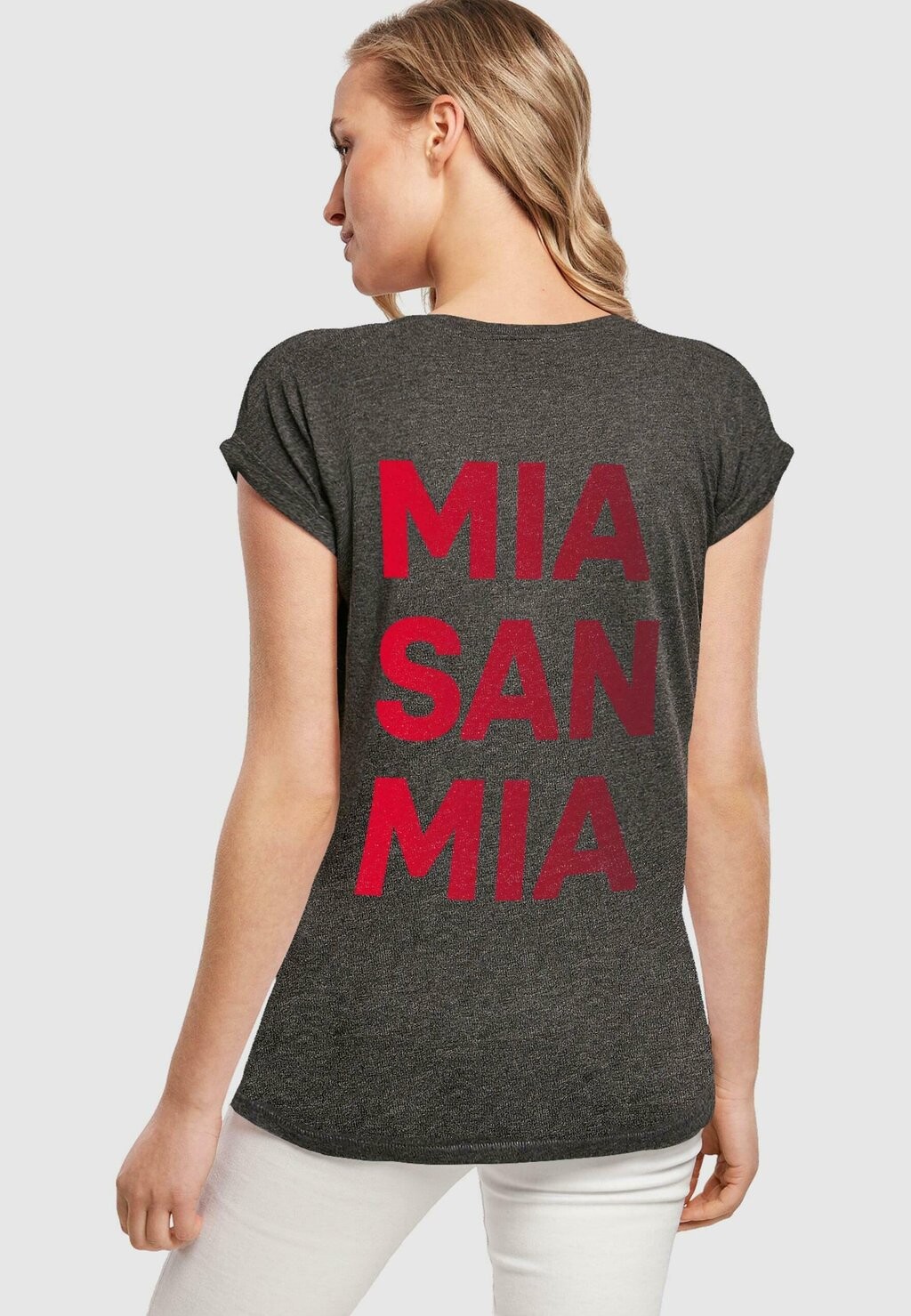 

Футболка с символикой MSM BOLD GR EXTENDED SHOULDER TEE FC Bayern München, цвет charcoal