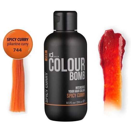 

Окрашивающий кондиционер - Пряный карри 250мл IdHair Color Bomb 744