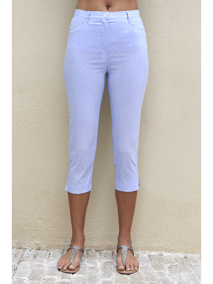 

Брюки Bleu d'Azur Caprihose Denver, светло-синий