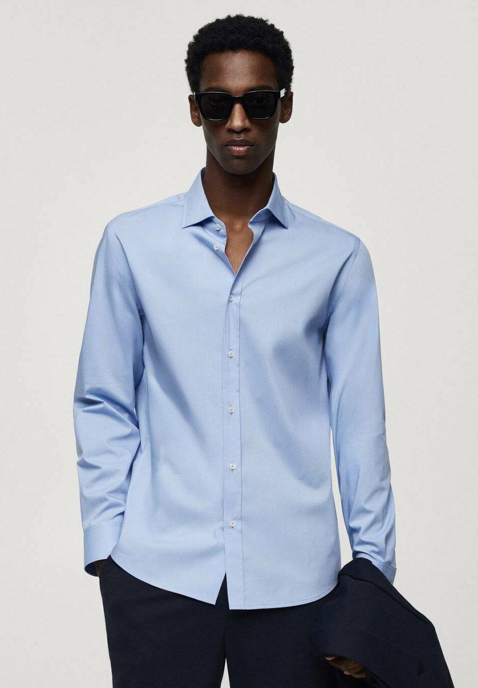 

Рубашка SANLUCAR Mango, цвет himmelblau