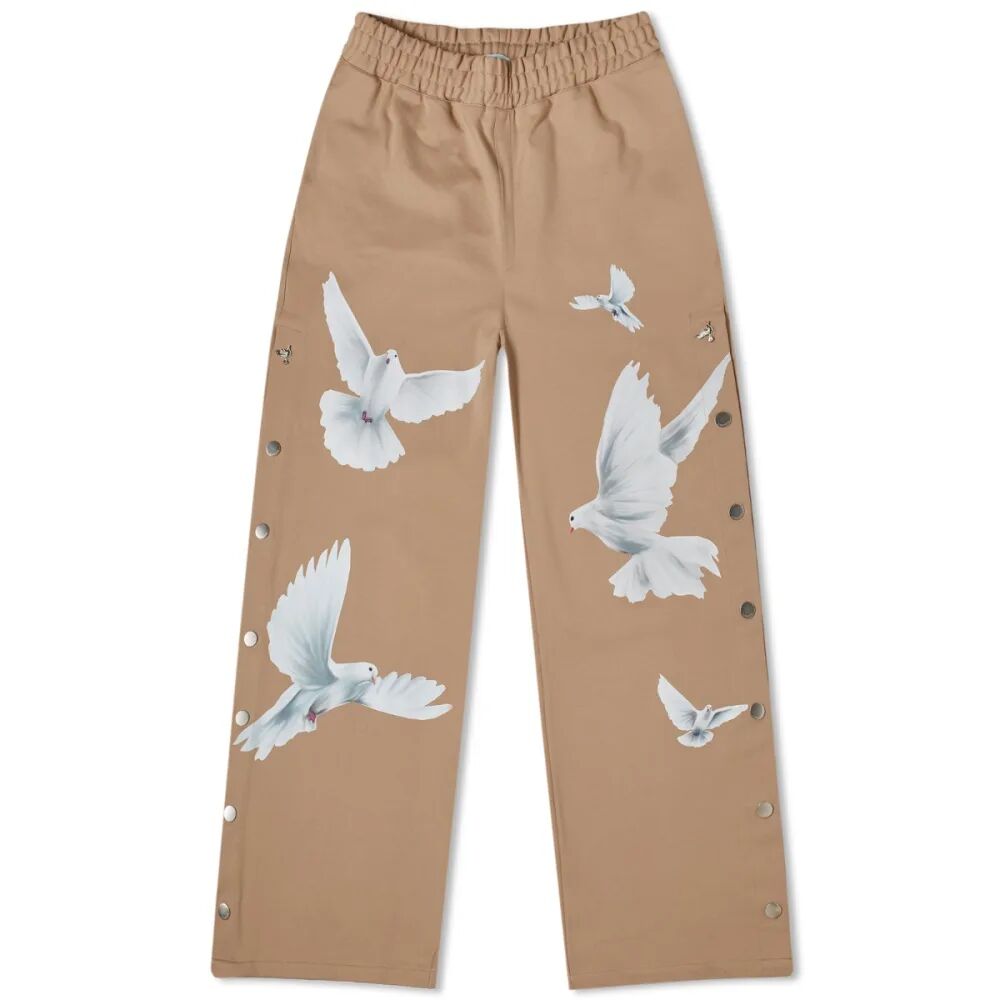 3.Paradis Спортивные брюки Freedom Doves., бежевый худи 3 paradis zip hooded freedom doves размер xs черный