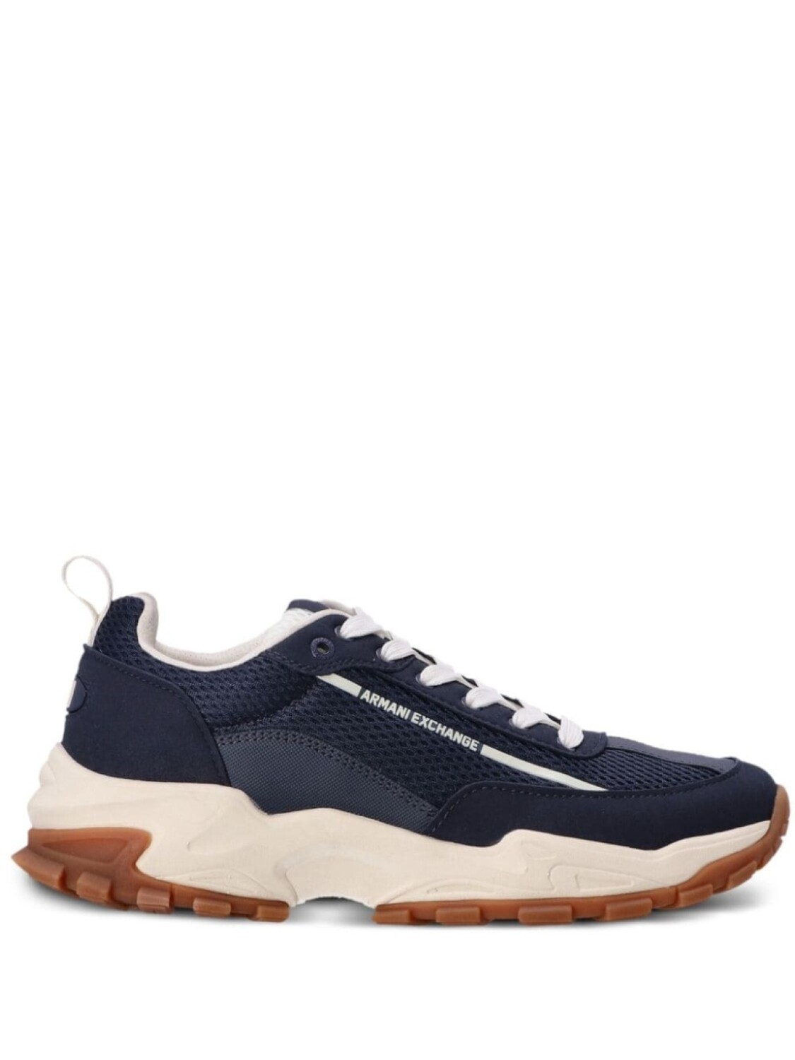 

Armani Exchange массивные кроссовки AX, синий, Серый