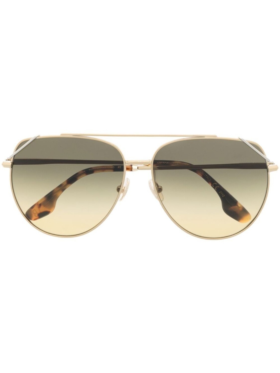 

Солнцезащитные очки-пилоты VB230S Victoria Beckham Eyewear, золотой