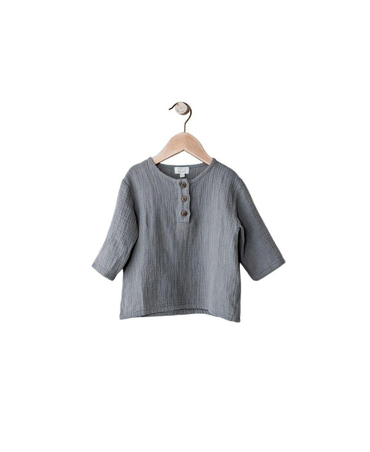 

Для мальчиков и девочек из органического хлопка, муслина Henley The Simple Folk