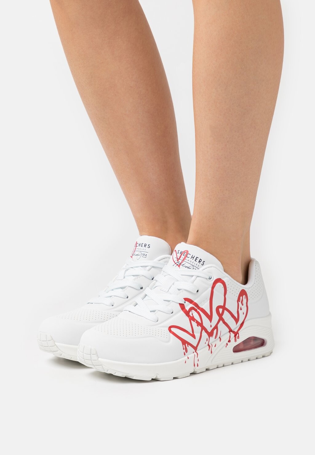 

Кроссовки Skechers, белый/красный