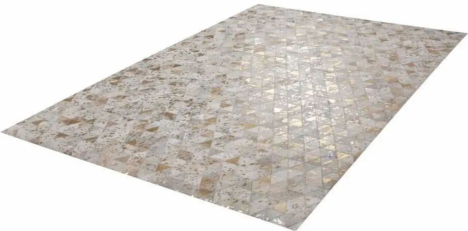 

Меховой ковер Kayoom "Rocket 410", прямоугольный, лоскутный мех из натуральной кожи, гостиная 160х230 см, цвет goldfarben/elfenbeinfarben