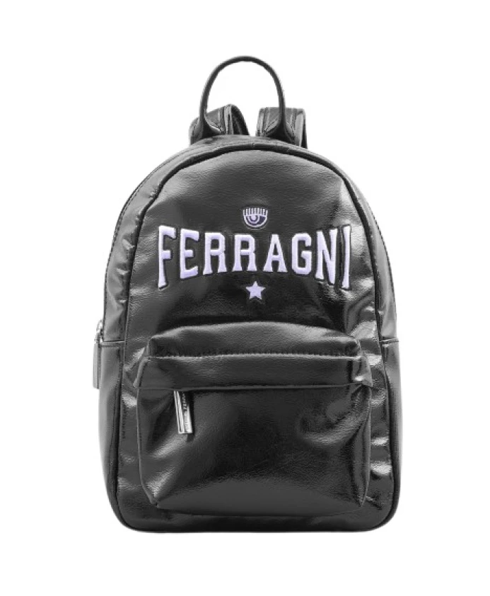 

Большой рюкзак из массива Chiara Ferragni Collection, черный