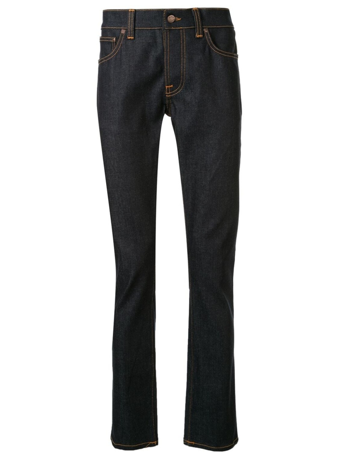 

Джинсы Grim Tim кроя слим Nudie Jeans, синий