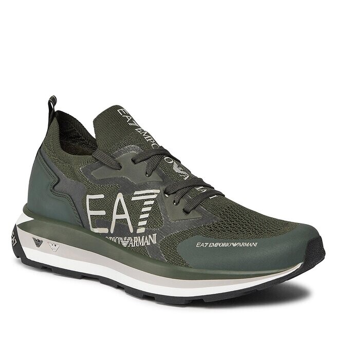 

Кроссовки EA7 Emporio Armani, хаки