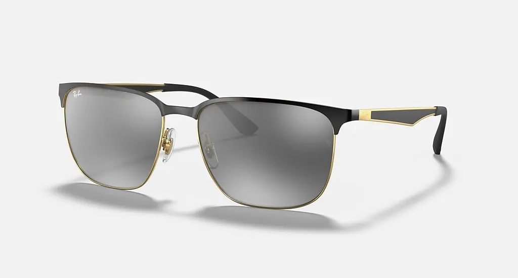 

Солнцезащитные очки Ray-Ban RB3569, серый/серебряный