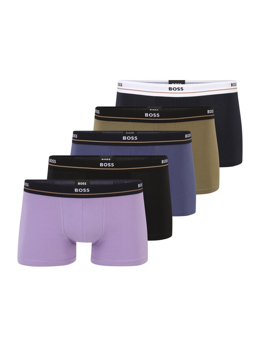 

Боксеры BOSS Boxer shorts Essential, синий/сапфировый/хаки/лавандовый/черный