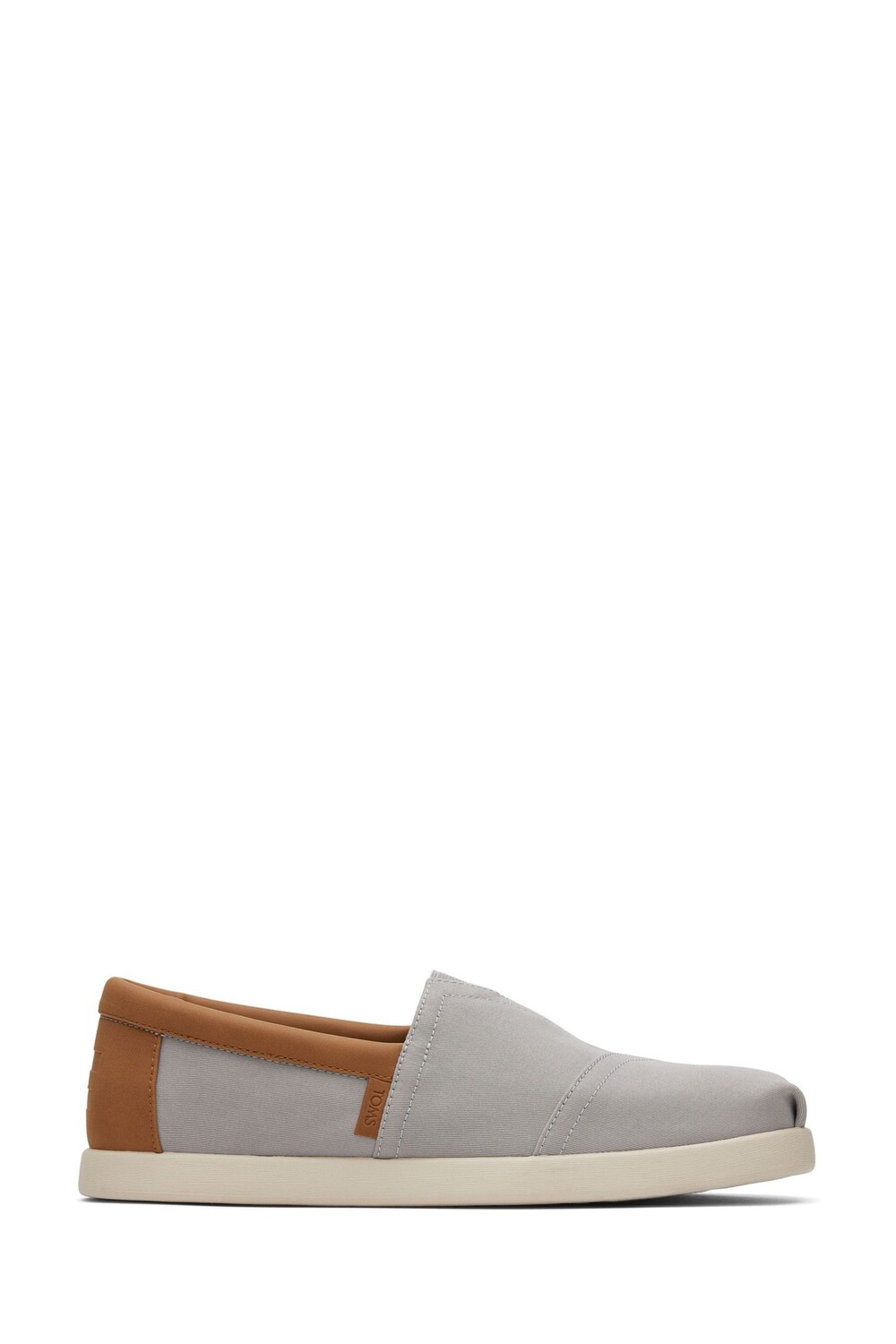 

Серые туфли Vegan Alpargata Forward Drizzle из матового твила Toms, серый