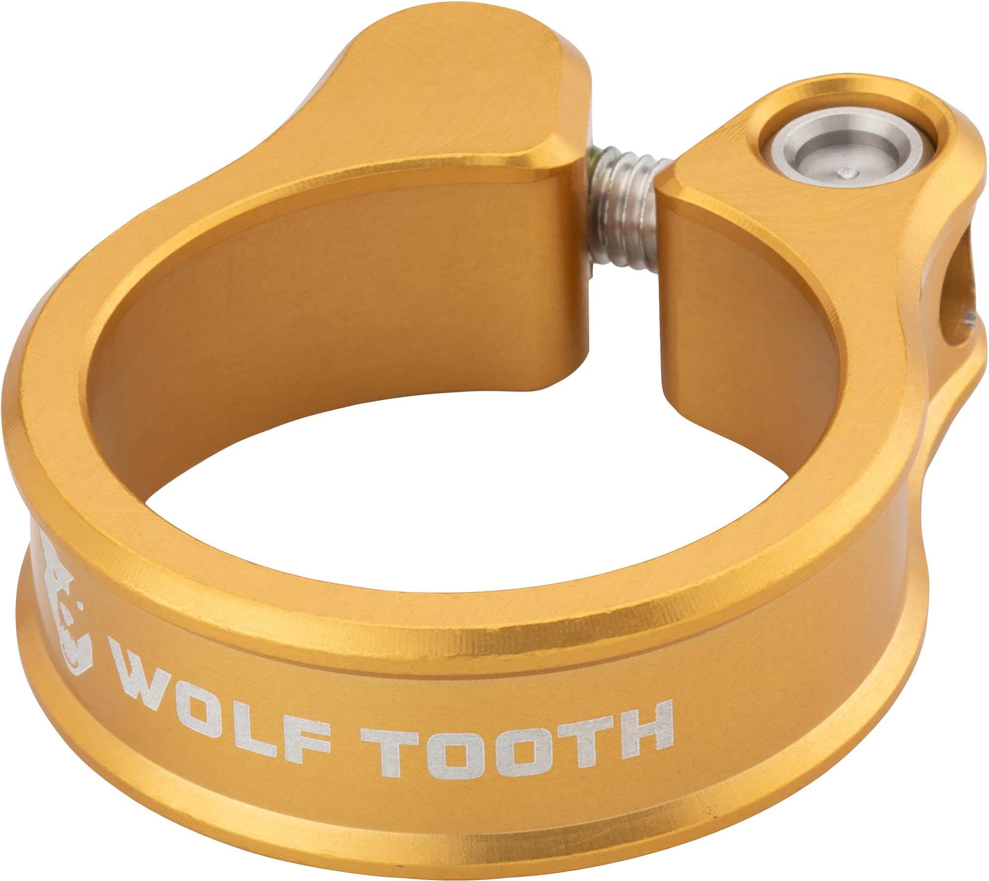 Зажим подседельного штыря Wolf Tooth Components, желтый