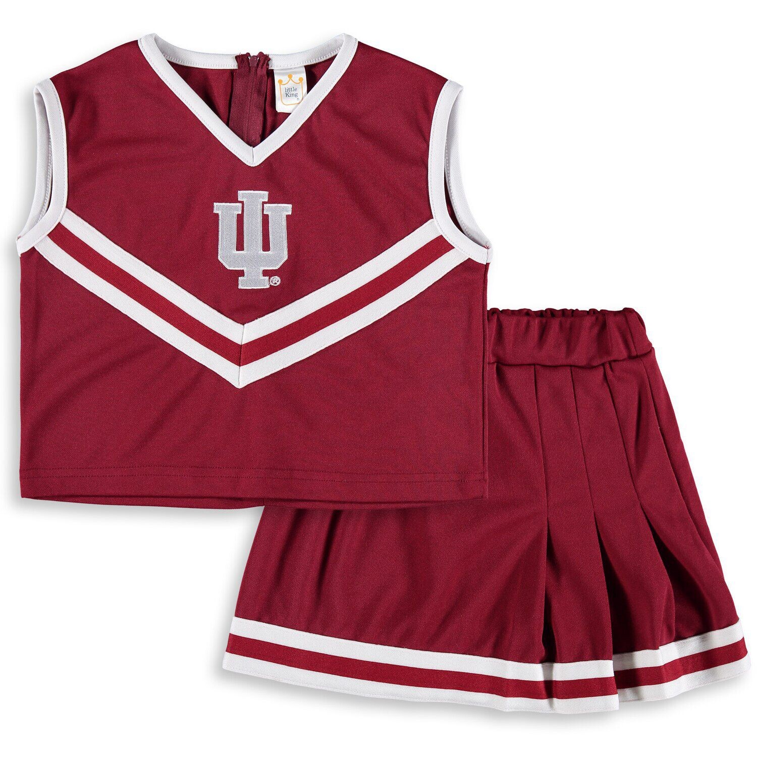 

Молодежный комплект из двух предметов для девочек Crimson Indiana Hoosiers Unbranded