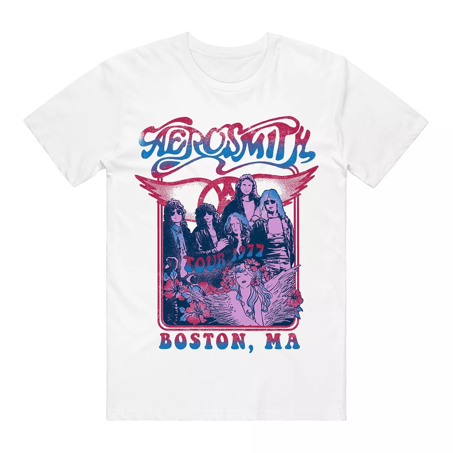 

Мужская футболка с рисунком Aerosmith Licensed Character