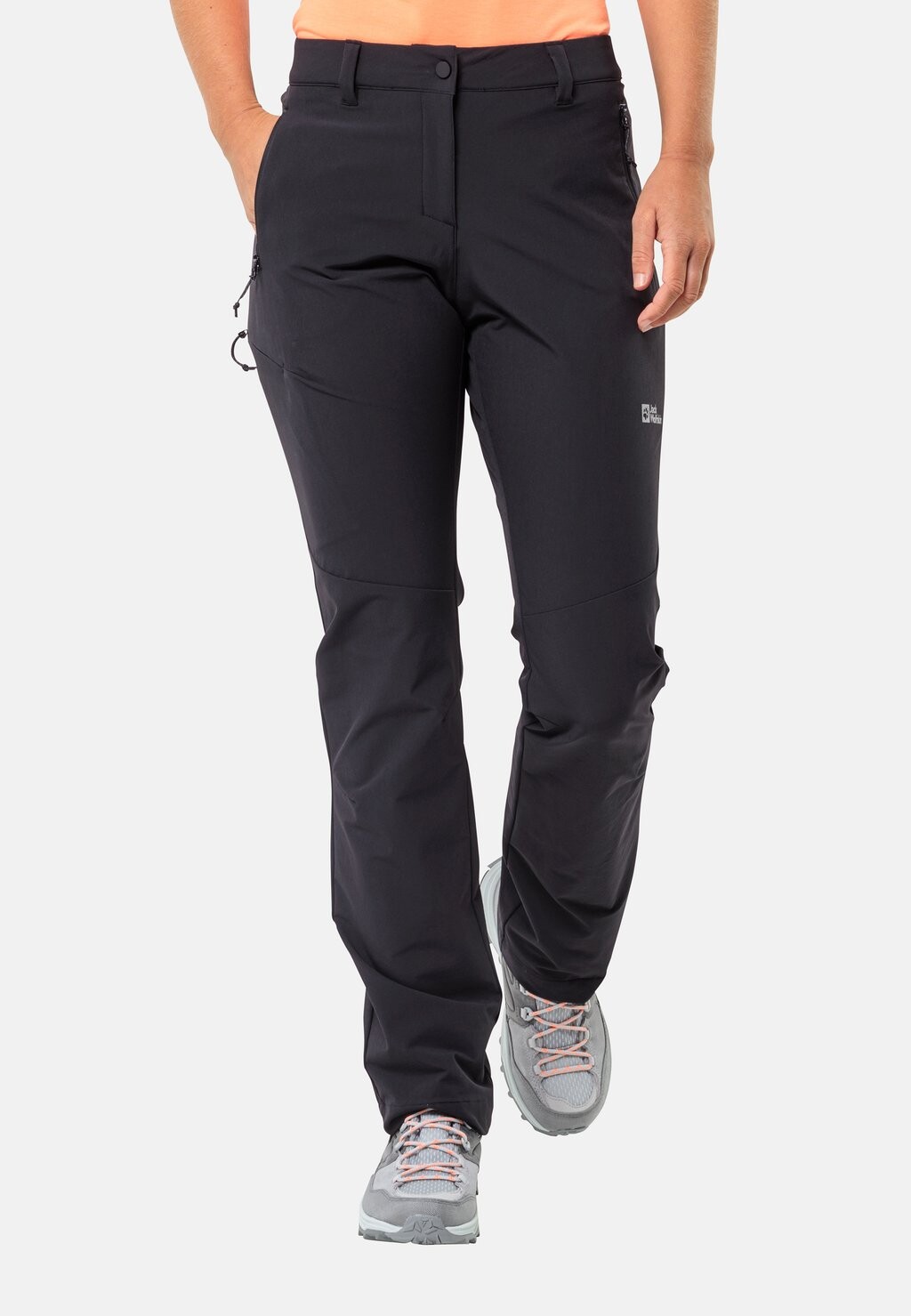 

Уличные брюки HOLDSTEIG Jack Wolfskin, цвет black