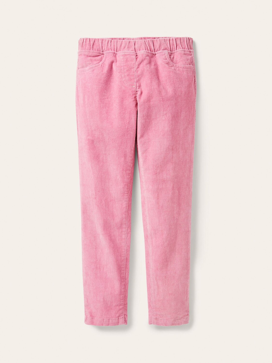 

Детские однотонные вельветовые леггинсы Mini Boden, цвет Formica Pink