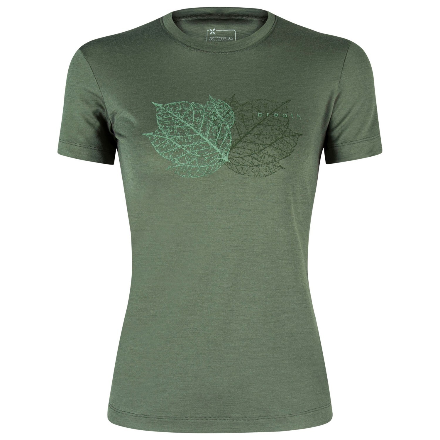 

Рубашка из мериноса Montura Women's Merino Breath T Shirt, цвет Verde Salvia