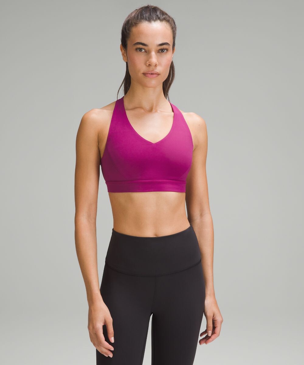 

Спортивный бюсгальтер Lululemon, фиолетовый