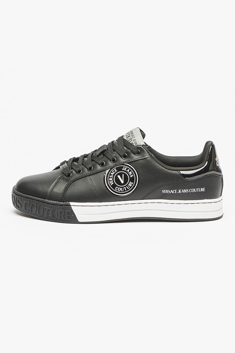 

Кожаные спортивные туфли Court 88 Versace Jeans Couture, черный