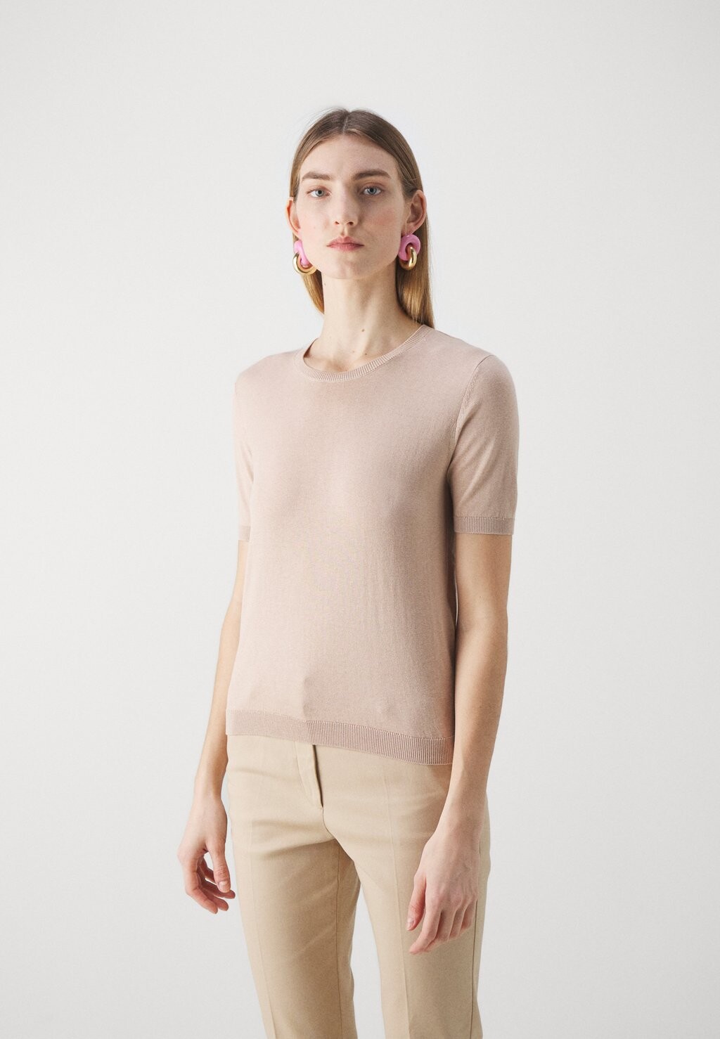 

Базовая футболка Civet WEEKEND MaxMara, цвет miele