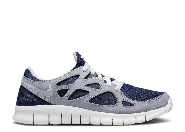 

Кроссовки Nike FREE RUN 2 'MIDNIGHT NAVY WOLF GREY', нави