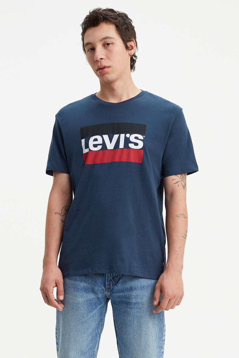 

Футболка Levis Levi's, темно-синий