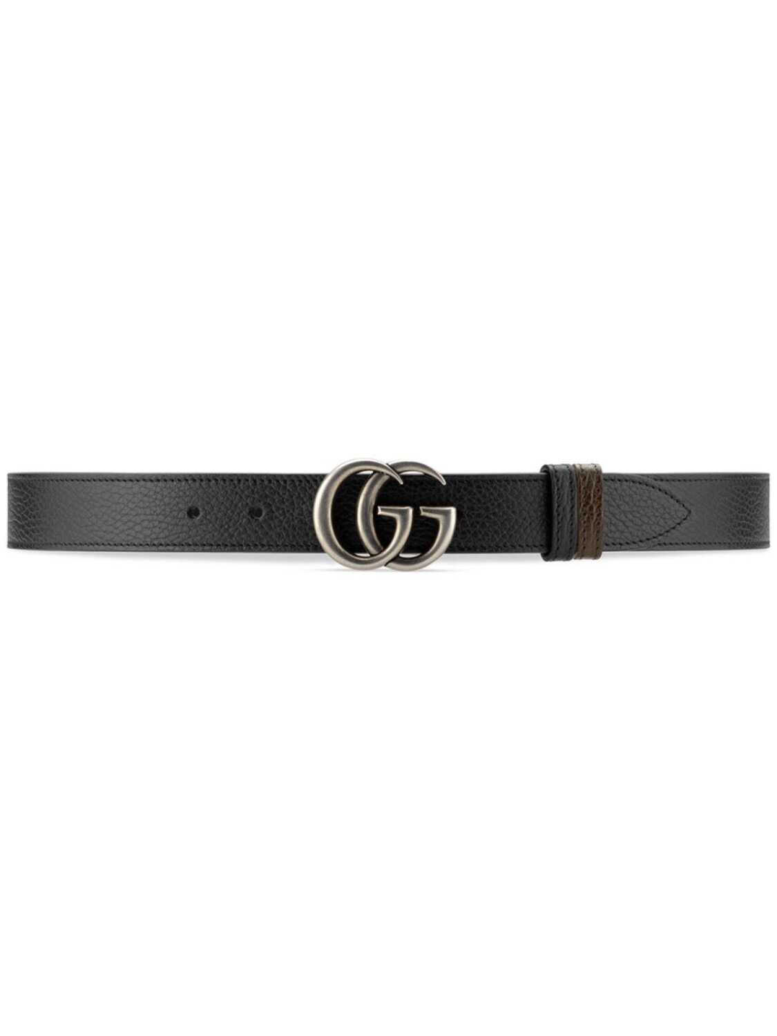 

Двусторонний ремень GG Marmont Gucci, черный