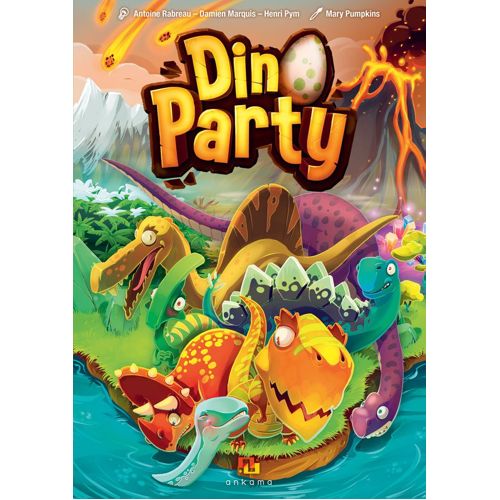 Настольная игра Dino Party Ankama настольная игра джанга party березка молодежная