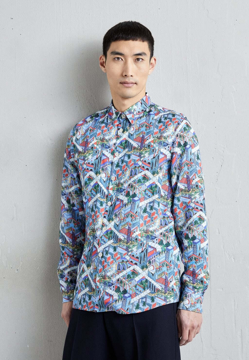 

Рубашка MENS REGULAR FIT PS Paul Smith, синий