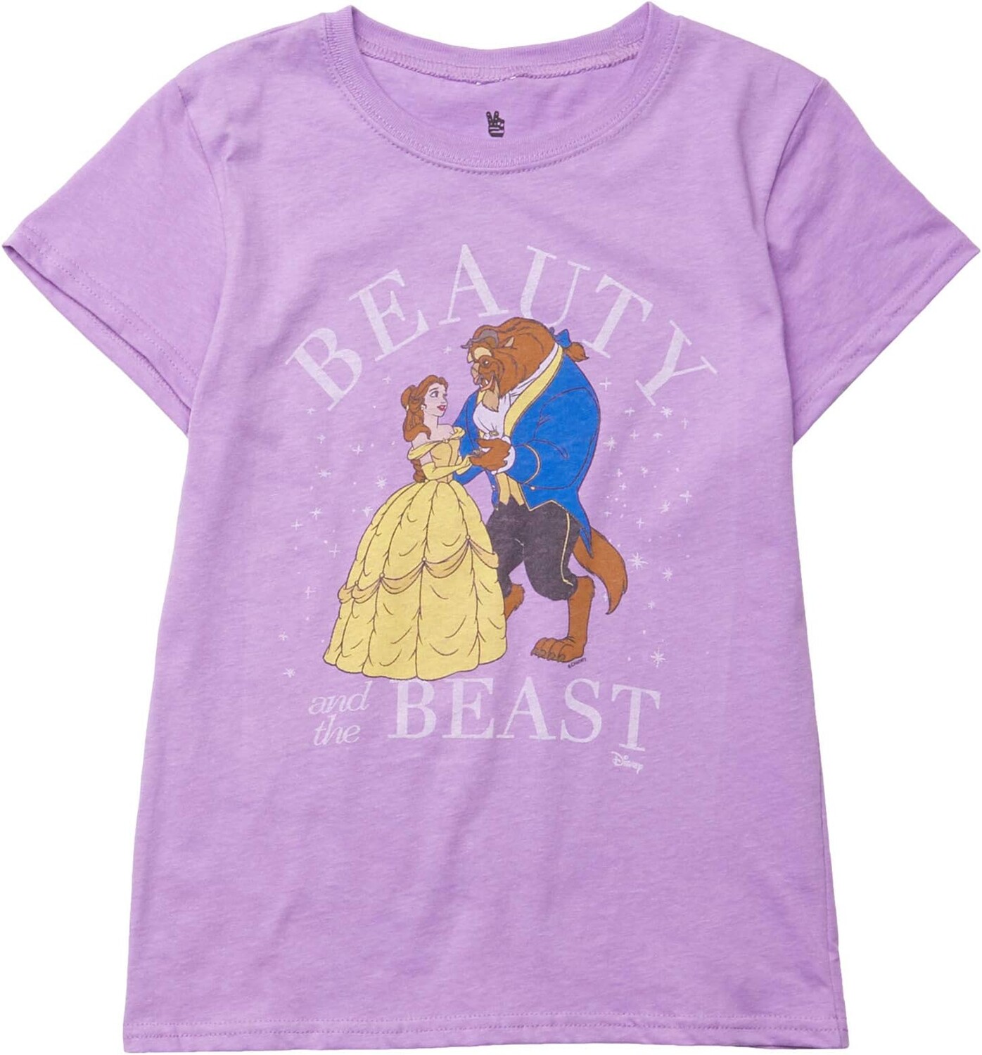 

Футболка Junk Food Kids Disney Beauty & The Beast T-Shirt, цвет Lavender
