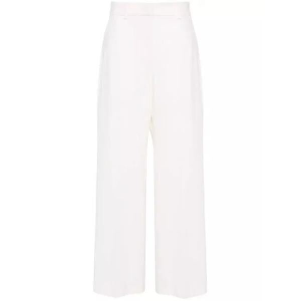 

Брюки high waist pants Msgm, белый