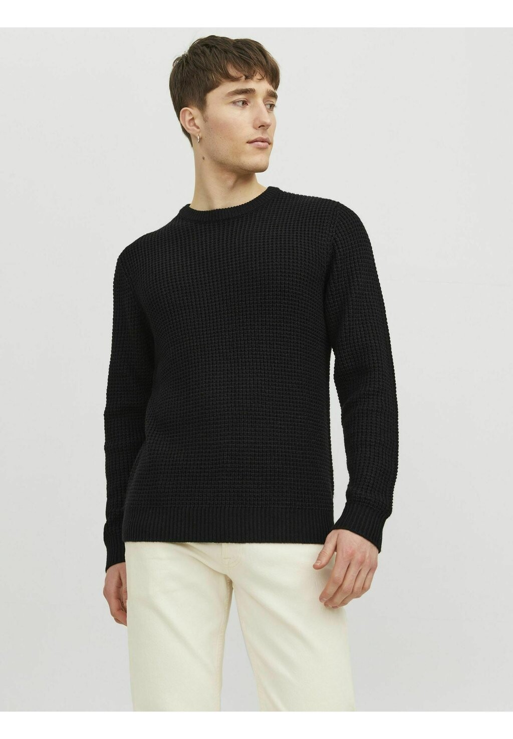 

Свитер JJEWILLIAM CREW NECK Jack & Jones, черный