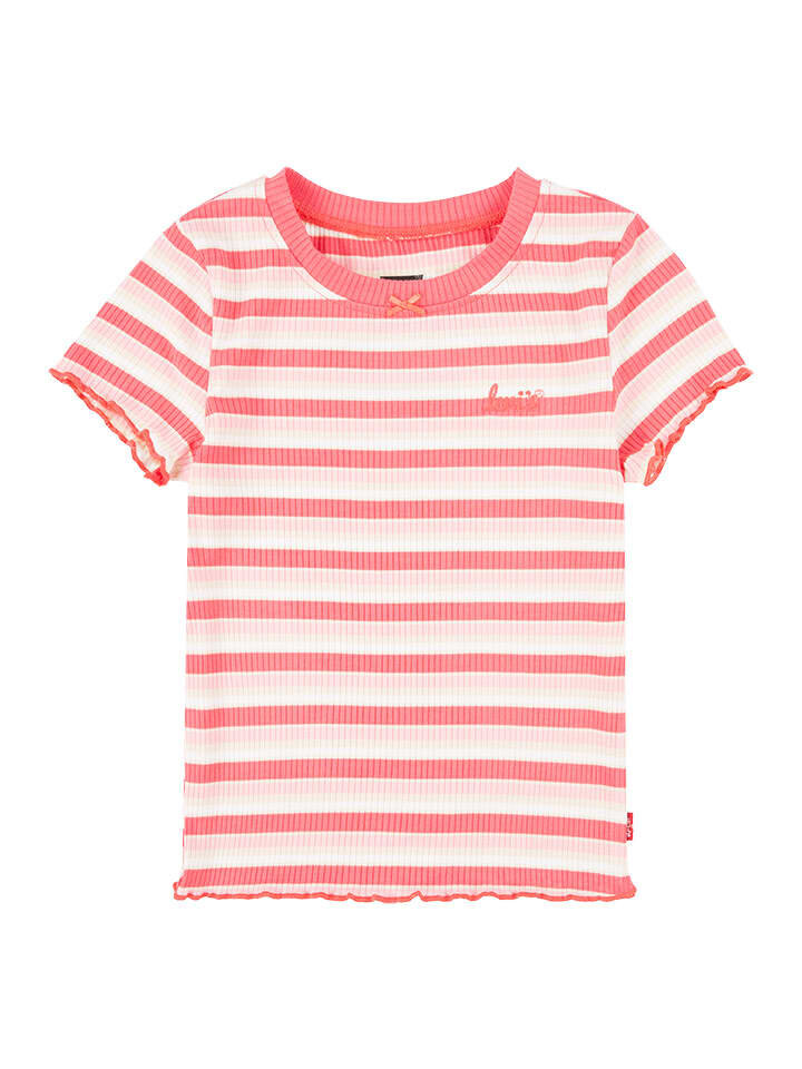 

Футболка Levi's Kids, цвет weiß/rosa