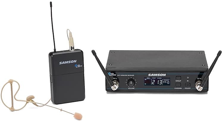 

Беспроводная система Samson Concert 99 Frequency-Agile UHF Wireless Earset Mic System - D Band (542–566 MHz)