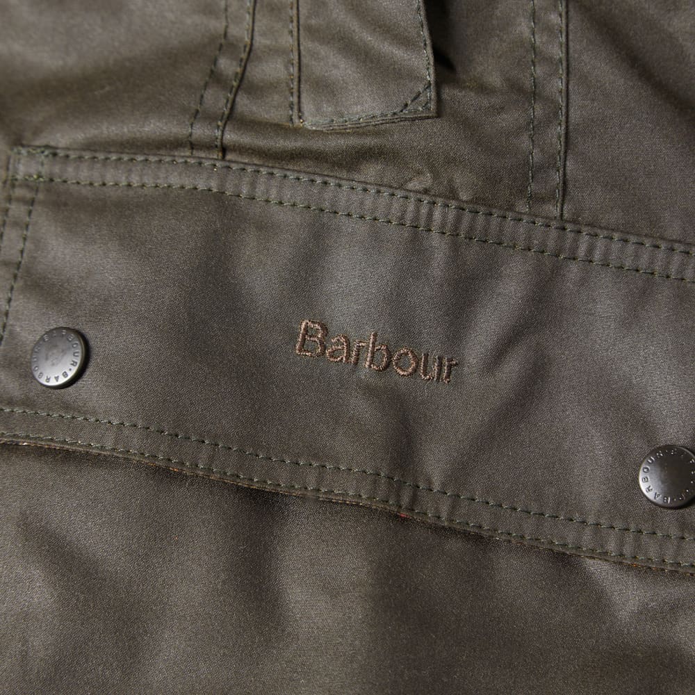 Классическая вощеная куртка Barbour Beadnell, оливковый