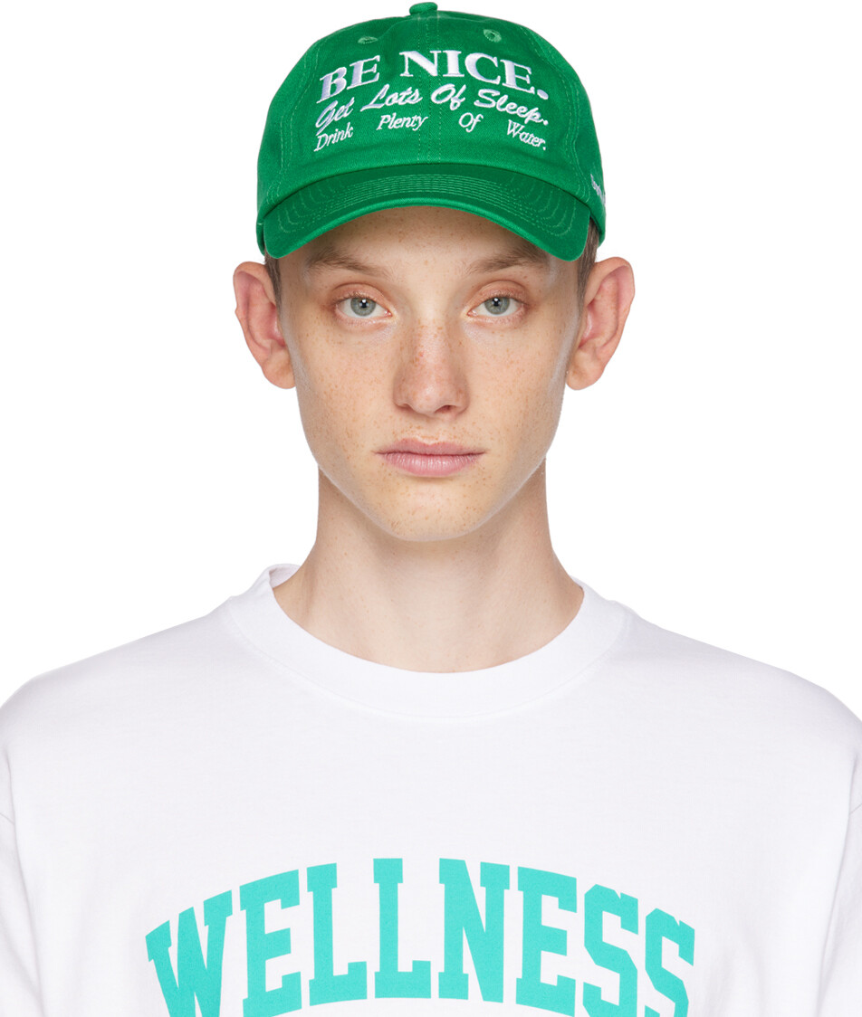 

Зеленая кепка Be Nice Sporty & Rich